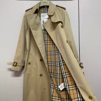 Cheap Burberry Trench Coat Long Sleeved For Women #1371204 Replica Wholesale [$160.00 USD] [ITEM#1371204] on Replica Burberry Trench Coat
