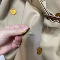 Cheap Burberry Trench Coat Long Sleeved For Women #1371204 Replica Wholesale [$160.00 USD] [ITEM#1371204] on Replica Burberry Trench Coat