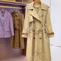 Cheap Burberry Trench Coat Long Sleeved For Women #1371205 Replica Wholesale [$170.00 USD] [ITEM#1371205] on Replica Burberry Trench Coat