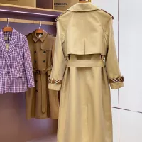 Cheap Burberry Trench Coat Long Sleeved For Women #1371205 Replica Wholesale [$170.00 USD] [ITEM#1371205] on Replica Burberry Trench Coat