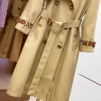 Cheap Burberry Trench Coat Long Sleeved For Women #1371205 Replica Wholesale [$170.00 USD] [ITEM#1371205] on Replica Burberry Trench Coat