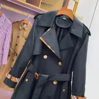Cheap Burberry Trench Coat Long Sleeved For Women #1371206 Replica Wholesale [$170.00 USD] [ITEM#1371206] on Replica Burberry Trench Coat