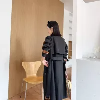 Cheap Burberry Trench Coat Long Sleeved For Women #1371206 Replica Wholesale [$170.00 USD] [ITEM#1371206] on Replica Burberry Trench Coat