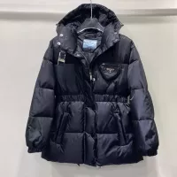 Cheap Prada Down Feather Coat Long Sleeved For Women #1371219 Replica Wholesale [$172.00 USD] [ITEM#1371219] on Replica Prada Down Feather Coat