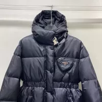Cheap Prada Down Feather Coat Long Sleeved For Women #1371219 Replica Wholesale [$172.00 USD] [ITEM#1371219] on Replica Prada Down Feather Coat
