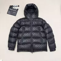 Cheap Louis Vuitton LV Down Feather Coat Long Sleeved For Men #1371220 Replica Wholesale [$247.93 USD] [ITEM#1371220] on Replica Louis Vuitton LV Down Feather Coat