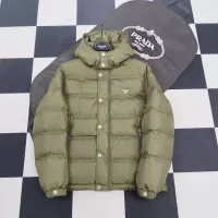 Cheap Prada Down Feather Coat Long Sleeved For Men #1371227 Replica Wholesale [$192.00 USD] [ITEM#1371227] on Replica Prada Down Feather Coat