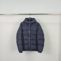 Cheap Prada Down Feather Coat Long Sleeved For Men #1371228 Replica Wholesale [$192.00 USD] [ITEM#1371228] on Replica Prada Down Feather Coat