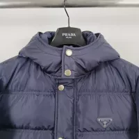 Cheap Prada Down Feather Coat Long Sleeved For Men #1371228 Replica Wholesale [$192.00 USD] [ITEM#1371228] on Replica Prada Down Feather Coat