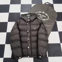 Cheap Prada Down Feather Coat Long Sleeved For Men #1371229 Replica Wholesale [$192.00 USD] [ITEM#1371229] on Replica Prada Down Feather Coat