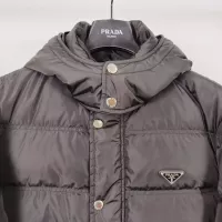 Cheap Prada Down Feather Coat Long Sleeved For Men #1371229 Replica Wholesale [$192.00 USD] [ITEM#1371229] on Replica Prada Down Feather Coat