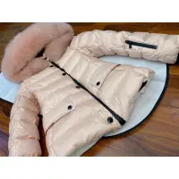 Cheap Moncler Down Feather Coat Long Sleeved For Women #1371243 Replica Wholesale [$240.00 USD] [ITEM#1371243] on Replica Moncler Down Feather Coat