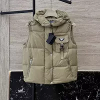 Cheap Prada Down Feather Coat Sleeveless For Women #1371246 Replica Wholesale [$185.00 USD] [ITEM#1371246] on Replica Prada Down Feather Coat