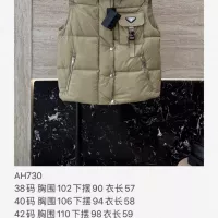 Cheap Prada Down Feather Coat Sleeveless For Women #1371246 Replica Wholesale [$185.00 USD] [ITEM#1371246] on Replica Prada Down Feather Coat