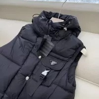 Cheap Prada Down Feather Coat Sleeveless For Women #1371247 Replica Wholesale [$185.00 USD] [ITEM#1371247] on Replica Prada Down Feather Coat