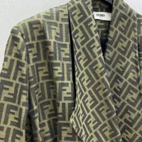 Cheap Fendi Jackets Long Sleeved For Women #1371326 Replica Wholesale [$132.00 USD] [ITEM#1371326] on Replica Fendi Jackets