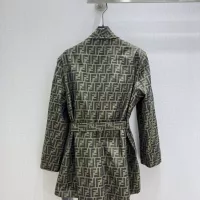 Cheap Fendi Jackets Long Sleeved For Women #1371326 Replica Wholesale [$132.00 USD] [ITEM#1371326] on Replica Fendi Jackets