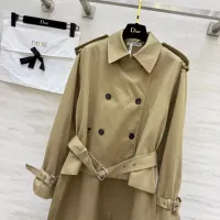 Cheap Christian Dior Coat Long Sleeved For Women #1371327 Replica Wholesale [$162.00 USD] [ITEM#1371327] on Replica Christian Dior Coat