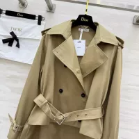Cheap Christian Dior Coat Long Sleeved For Women #1371327 Replica Wholesale [$162.00 USD] [ITEM#1371327] on Replica Christian Dior Coat