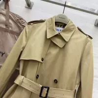 Cheap Burberry Trench Coat Long Sleeved For Women #1371329 Replica Wholesale [$160.00 USD] [ITEM#1371329] on Replica Burberry Trench Coat