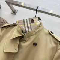 Cheap Burberry Trench Coat Long Sleeved For Women #1371329 Replica Wholesale [$160.00 USD] [ITEM#1371329] on Replica Burberry Trench Coat