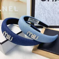 Cheap MIU MIU Headband For Women #1371370 Replica Wholesale [$25.00 USD] [ITEM#1371370] on Replica MIU MIU Headband