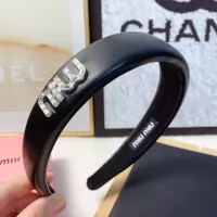 Cheap MIU MIU Headband For Women #1371372 Replica Wholesale [$25.00 USD] [ITEM#1371372] on Replica MIU MIU Headband