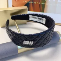 Cheap MIU MIU Headband For Women #1371384 Replica Wholesale [$25.00 USD] [ITEM#1371384] on Replica MIU MIU Headband