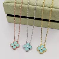 Cheap Van Cleef &amp; Arpels Necklaces For Women #1371402 Replica Wholesale [$25.00 USD] [ITEM#1371402] on Replica Van Cleef &amp; Arpels Necklaces