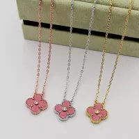 Cheap Van Cleef &amp; Arpels Necklaces For Women #1371404 Replica Wholesale [$25.00 USD] [ITEM#1371404] on Replica Van Cleef &amp; Arpels Necklaces