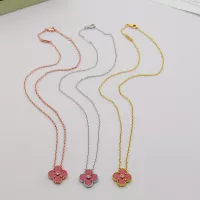 Cheap Van Cleef &amp; Arpels Necklaces For Women #1371405 Replica Wholesale [$25.00 USD] [ITEM#1371405] on Replica Van Cleef &amp; Arpels Necklaces
