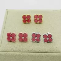 Cheap Van Cleef &amp; Arpels Earrings For Women #1371410 Replica Wholesale [$25.00 USD] [ITEM#1371410] on Replica Van Cleef &amp; Arpels Earrings
