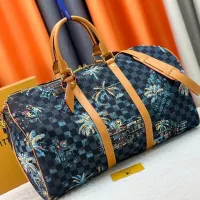 Cheap Louis Vuitton Travel Bags #1371509 Replica Wholesale [$85.00 USD] [ITEM#1371509] on Replica Louis Vuitton Travel Bags