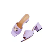 Cheap Tory Burch TB Slippers For Women #1371570 Replica Wholesale [$85.00 USD] [ITEM#1371570] on Replica Tory Burch TB Slippers