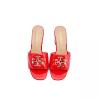 Cheap Tory Burch TB Slippers For Women #1371571 Replica Wholesale [$85.00 USD] [ITEM#1371571] on Replica Tory Burch TB Slippers