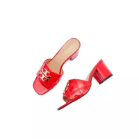 Cheap Tory Burch TB Slippers For Women #1371571 Replica Wholesale [$85.00 USD] [ITEM#1371571] on Replica Tory Burch TB Slippers