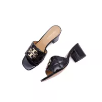 Cheap Tory Burch TB Slippers For Women #1371574 Replica Wholesale [$85.00 USD] [ITEM#1371574] on Replica Tory Burch TB Slippers