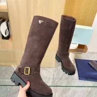 Cheap Prada Boots For Women #1371577 Replica Wholesale [$128.00 USD] [ITEM#1371577] on Replica Prada Boots