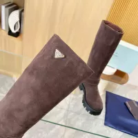 Cheap Prada Boots For Women #1371577 Replica Wholesale [$128.00 USD] [ITEM#1371577] on Replica Prada Boots