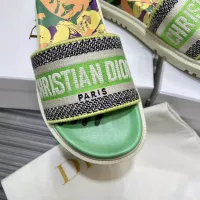 Cheap Christian Dior Slippers For Women #1371676 Replica Wholesale [$76.00 USD] [ITEM#1371676] on Replica Christian Dior Slippers