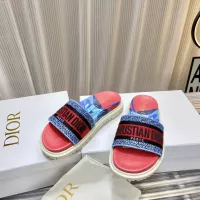 Cheap Christian Dior Slippers For Women #1371677 Replica Wholesale [$76.00 USD] [ITEM#1371677] on Replica Christian Dior Slippers