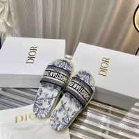 Cheap Christian Dior Slippers For Women #1371678 Replica Wholesale [$76.00 USD] [ITEM#1371678] on Replica Christian Dior Slippers