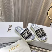 Cheap Christian Dior Slippers For Women #1371678 Replica Wholesale [$76.00 USD] [ITEM#1371678] on Replica Christian Dior Slippers