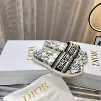 Cheap Christian Dior Slippers For Women #1371679 Replica Wholesale [$76.00 USD] [ITEM#1371679] on Replica Christian Dior Slippers
