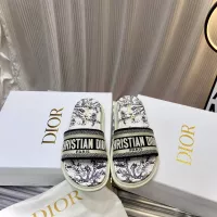 Cheap Christian Dior Slippers For Women #1371679 Replica Wholesale [$76.00 USD] [ITEM#1371679] on Replica Christian Dior Slippers