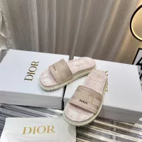 Cheap Christian Dior Slippers For Women #1371680 Replica Wholesale [$76.00 USD] [ITEM#1371680] on Replica Christian Dior Slippers