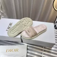 Cheap Christian Dior Slippers For Women #1371680 Replica Wholesale [$76.00 USD] [ITEM#1371680] on Replica Christian Dior Slippers