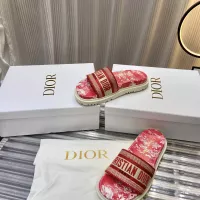Cheap Christian Dior Slippers For Women #1371681 Replica Wholesale [$76.00 USD] [ITEM#1371681] on Replica Christian Dior Slippers