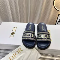 Cheap Christian Dior Slippers For Women #1371682 Replica Wholesale [$76.00 USD] [ITEM#1371682] on Replica Christian Dior Slippers