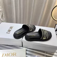Cheap Christian Dior Slippers For Women #1371683 Replica Wholesale [$76.00 USD] [ITEM#1371683] on Replica Christian Dior Slippers